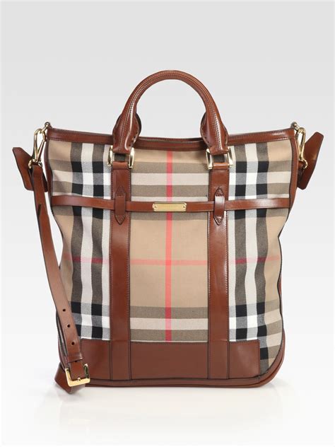 burberry leather tote bag|Burberry tote bag nylon.